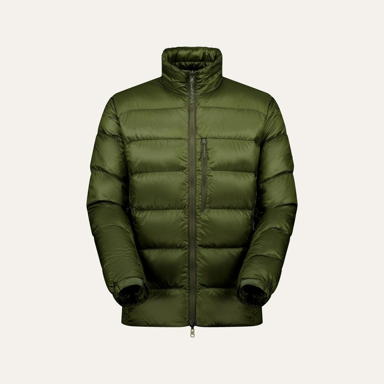 Ghost product shot — Green Jacket